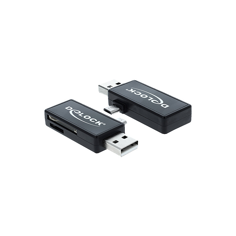 Delock OTG SD + micro SD für Smartphones