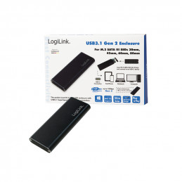 LogiLink USB 3.1 Gehäuse M.2