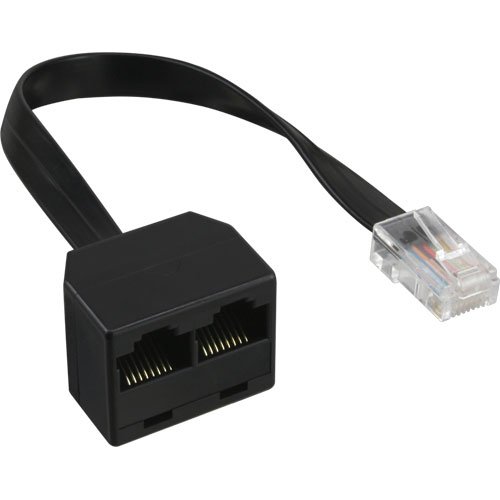 Verteiler 1x RJ45 St an 2x RJ45 Bu