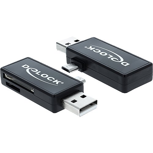 Delock OTG SD + micro SD für Smartphones