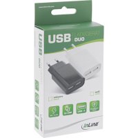 InLine&reg; USB Ladeger&auml;t DUO