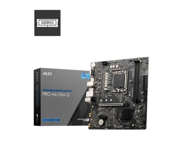MSI Pro H610M-G S1700