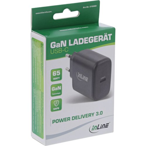 InLine&reg; USB Ladeger&auml;t PD 65W USB-C